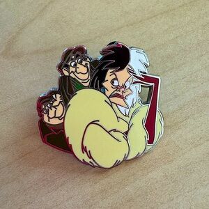 Disney Pins - Cruella De Vil Horace Jasper Villains and Sidekicks Series 2013
